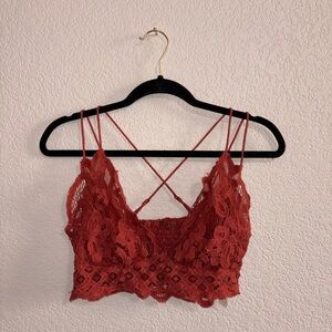 Free People Lace Bralette Top